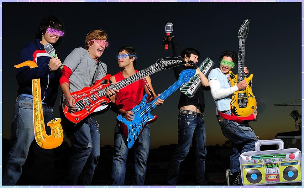 inflatable guitar