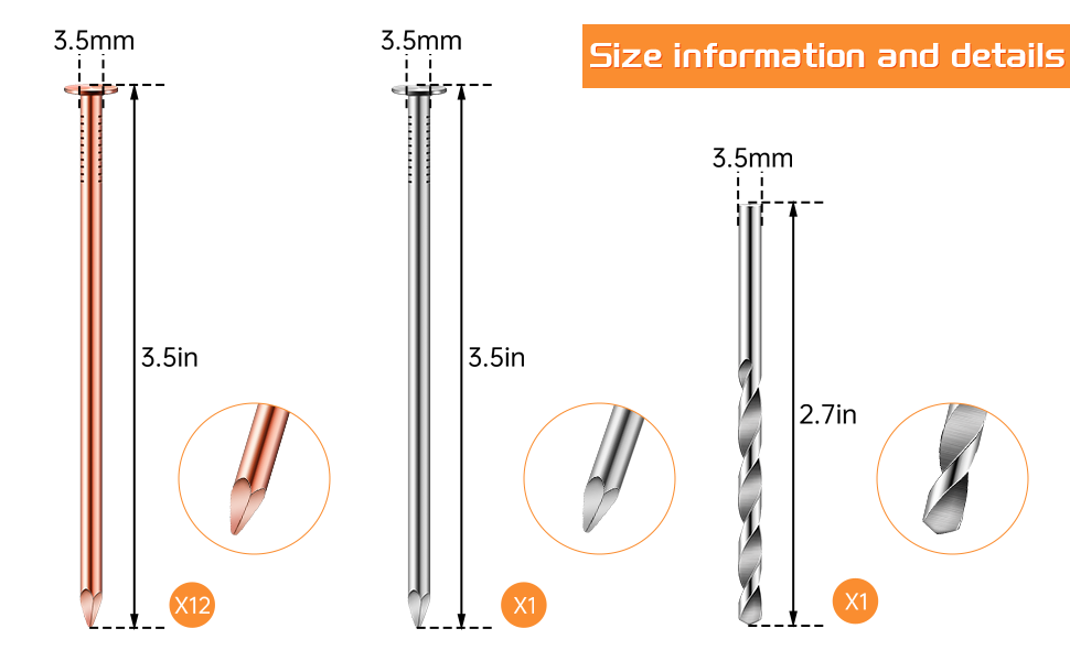 Copper Nails Kit