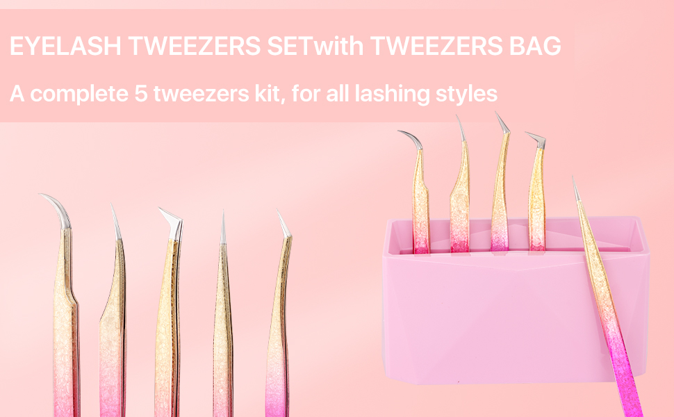 Lash Extension Tweezers 