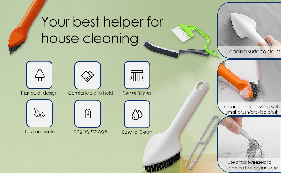 crevice cleaning brush