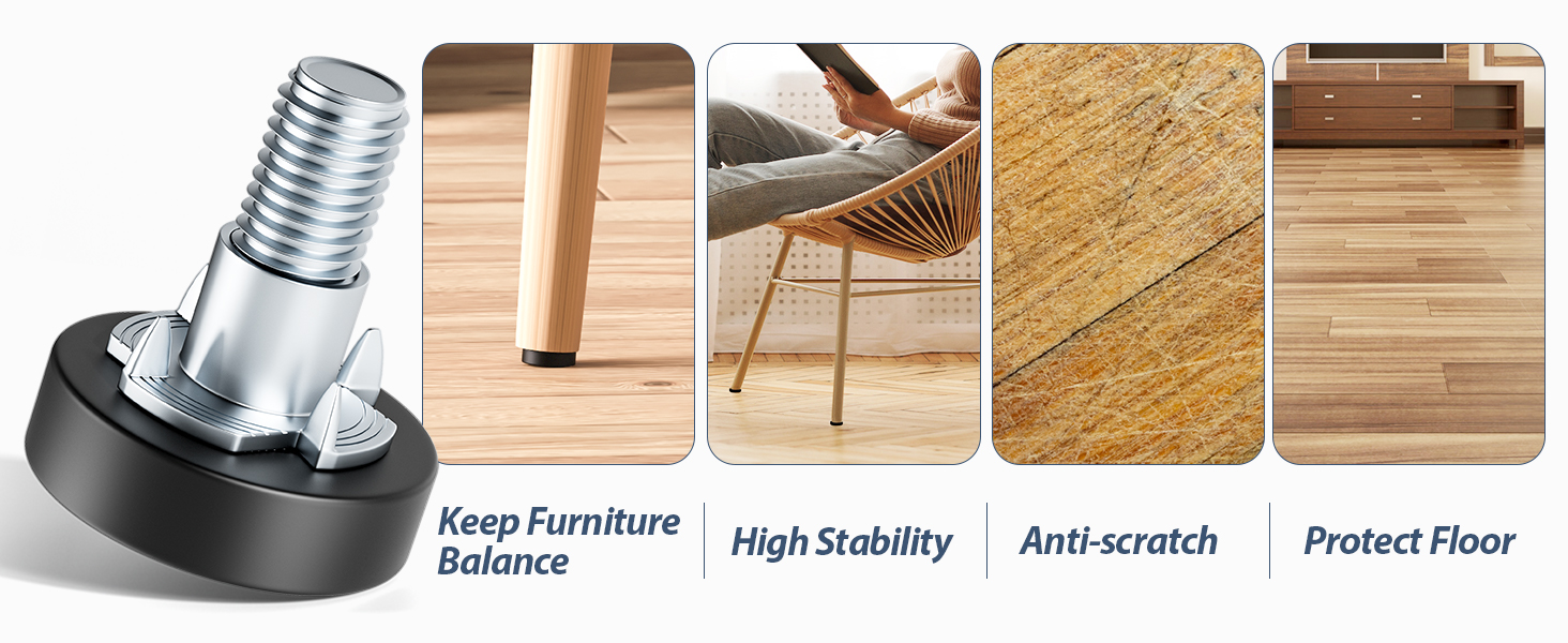 furniture leveling feet