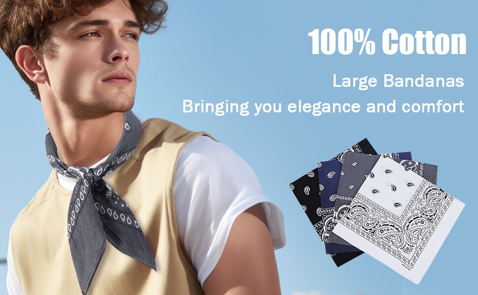 large bandana for men