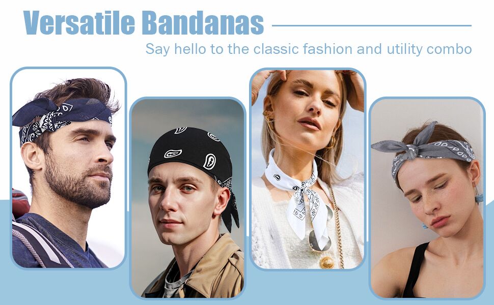 versatile bandana for men and women