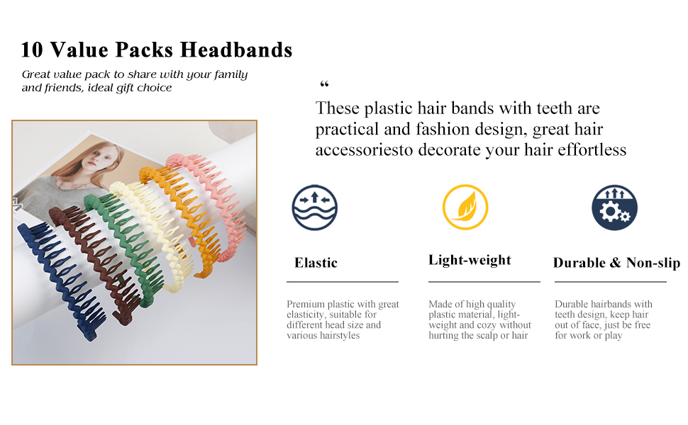 zig zag headbands
