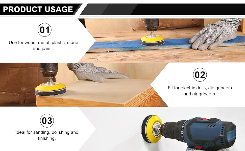 3 inch sanding discs