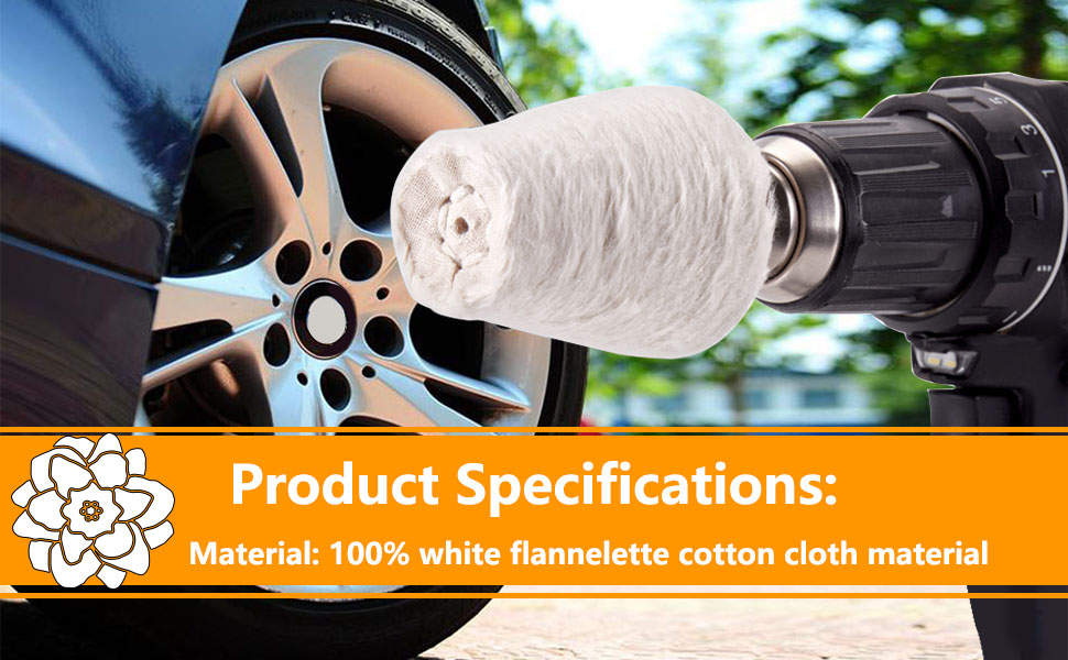 Designed in cone, column, mushroom and disc shapes for polishing recessed areas such as mag wheel