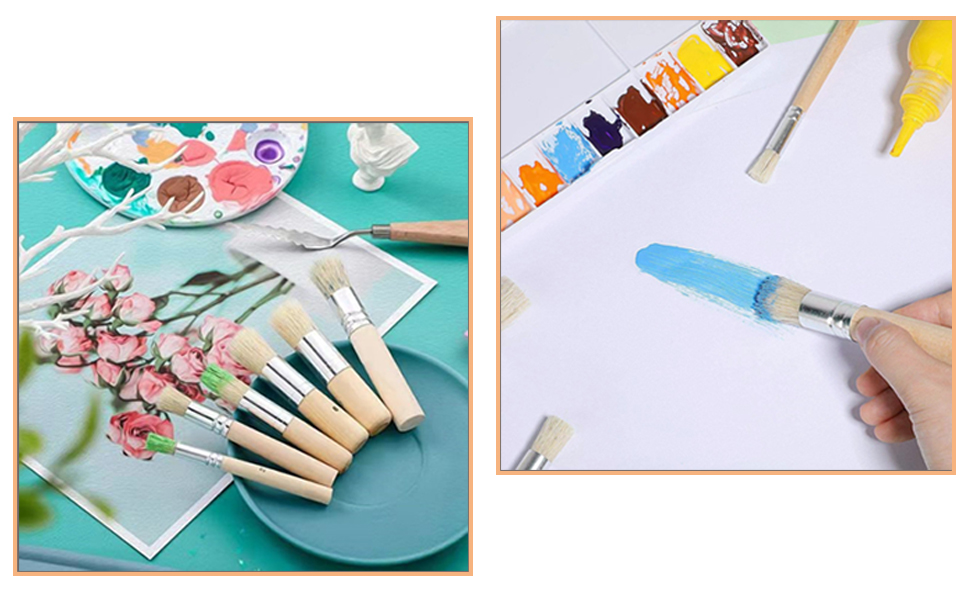 oil paint brushes