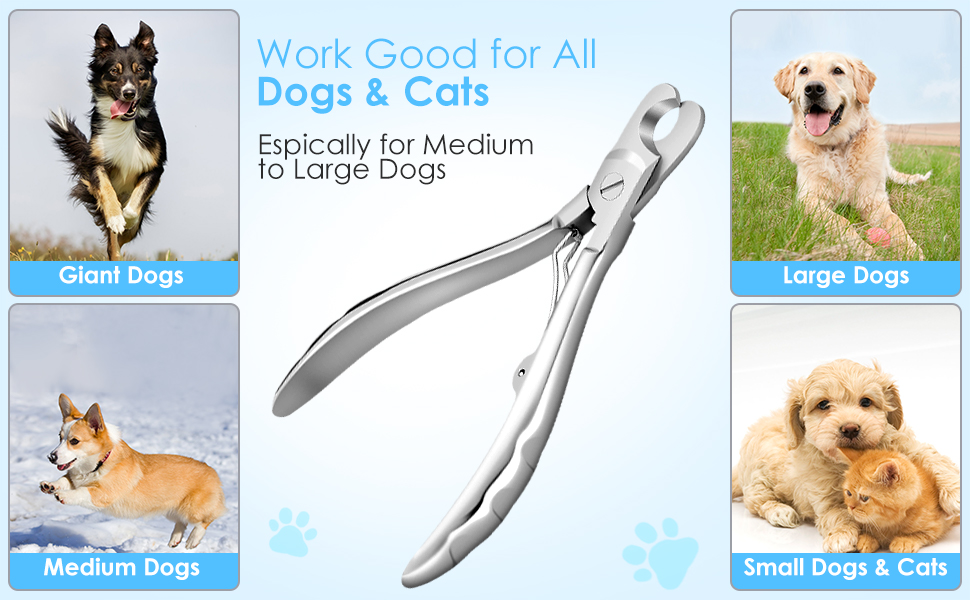 dog nail cutter work good for all dogs & cats