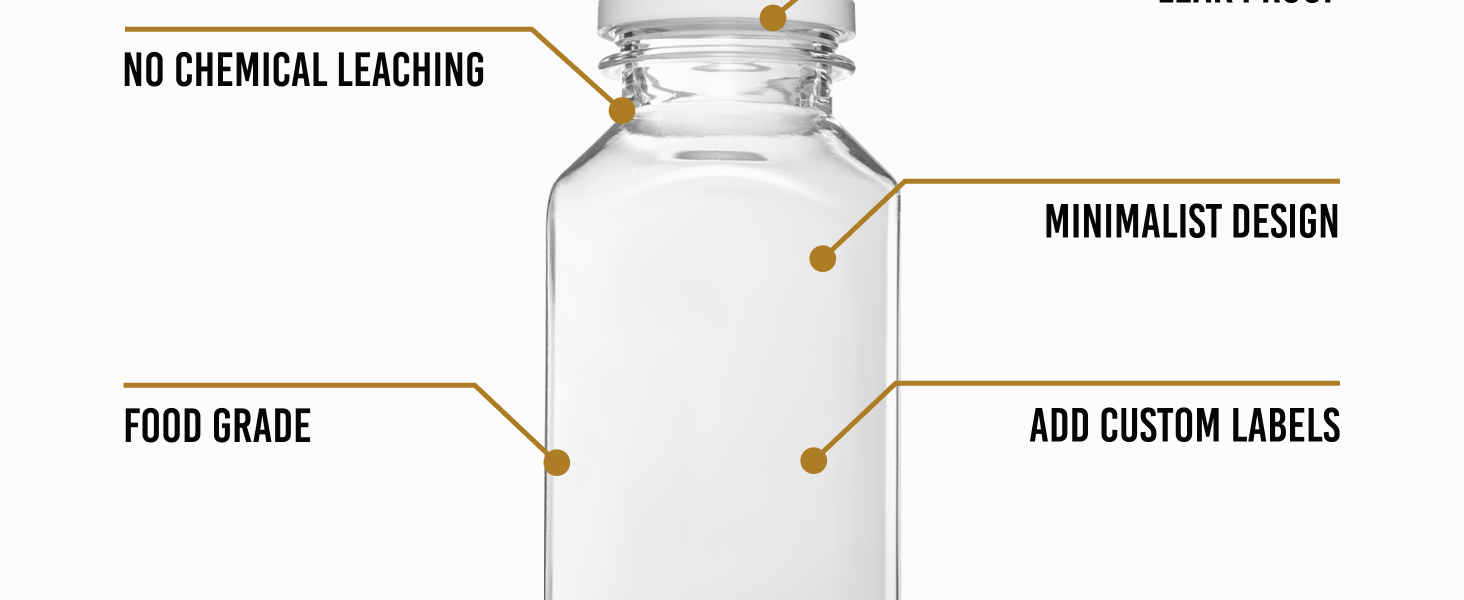 plastic juice bottles