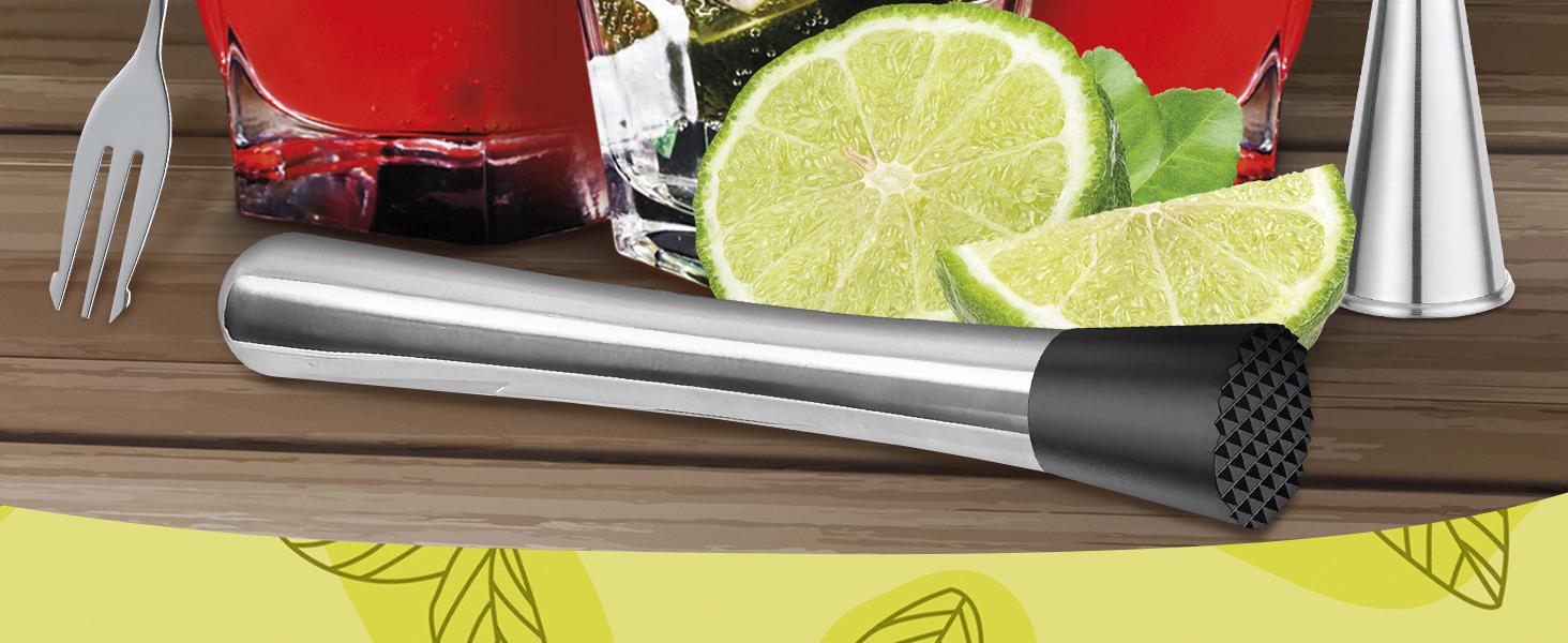 cocktail muddler drink stirrers cocktail jigger cocktail spoon bar tools bartender accessories