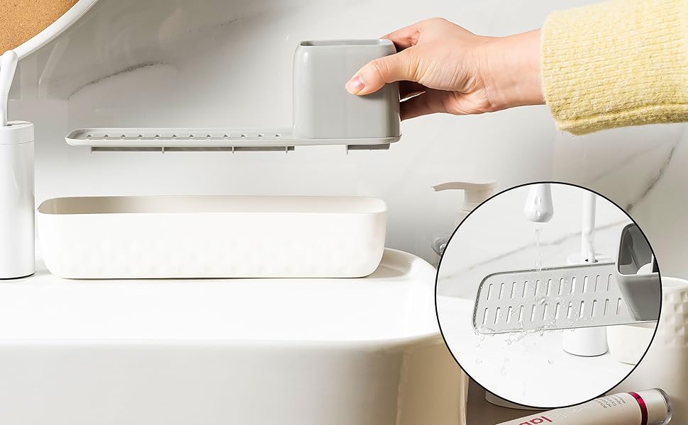 small bathroom counter organizer