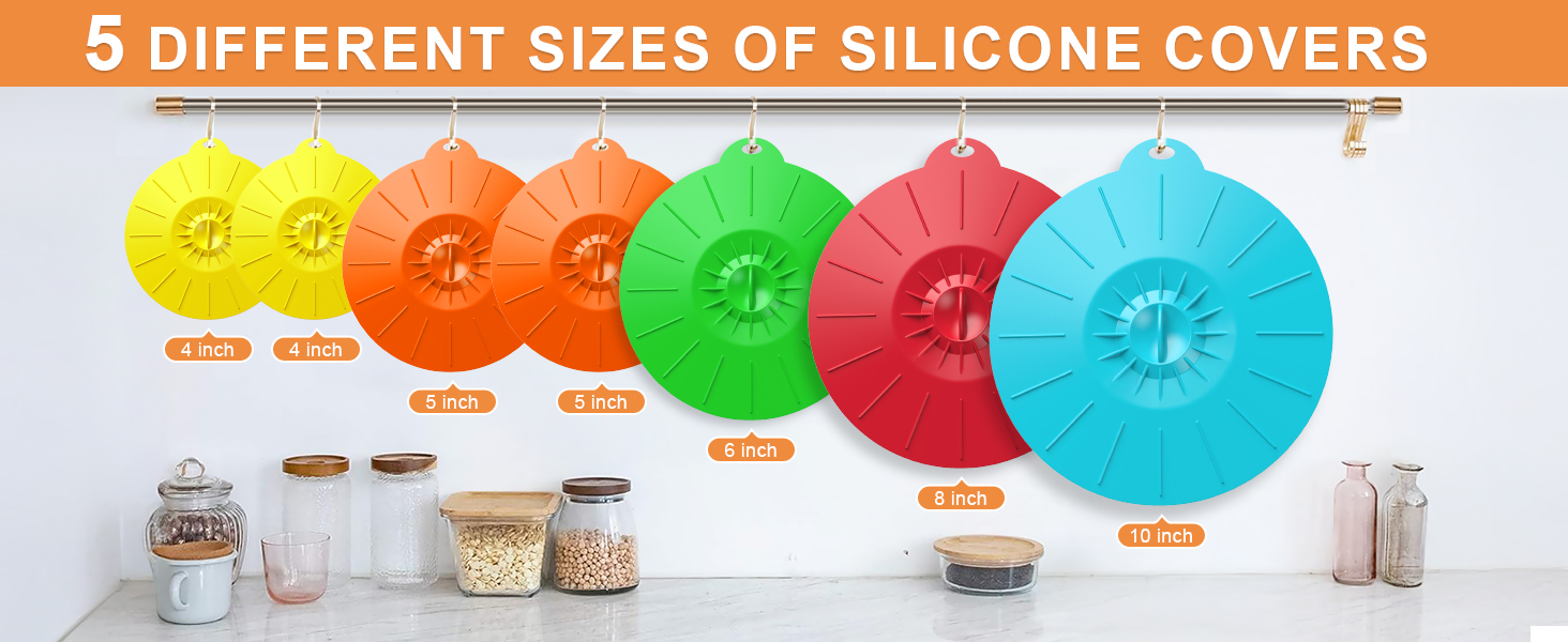 silicone stretch lids