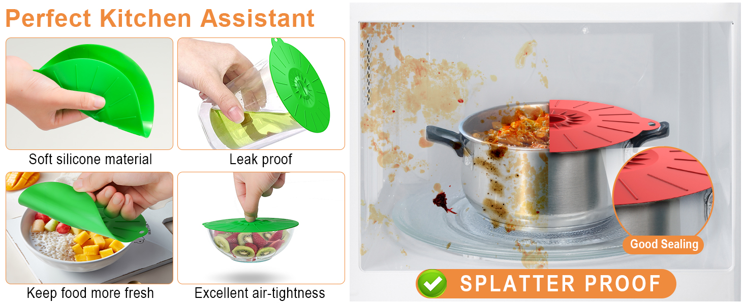 microwave splatter cover