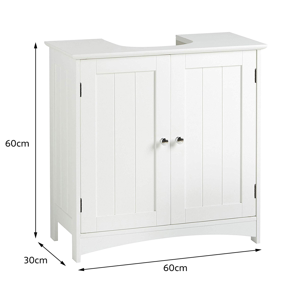Ensemble de salle de bain Iconic White - 2 vasques, 1 colonne Ensemble de salle de bain Iconic White - 2 vasques, 1 colonne