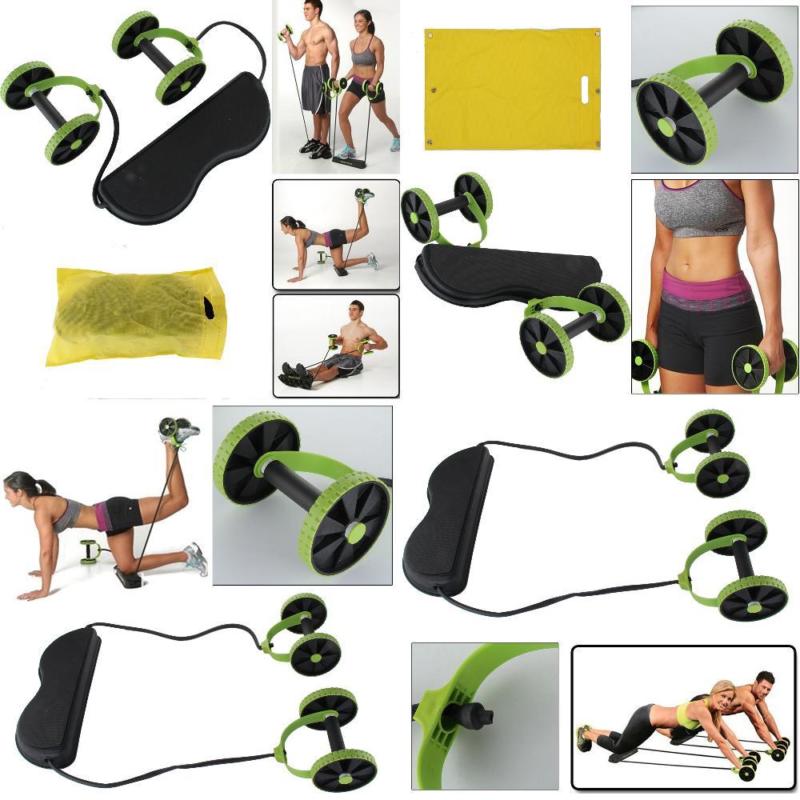 Roulette Musculaire Exerciseur pour Gym Fitness Kuncg AB Roller Abdominal AB Roller Roue comme montr/é,Taille Unique