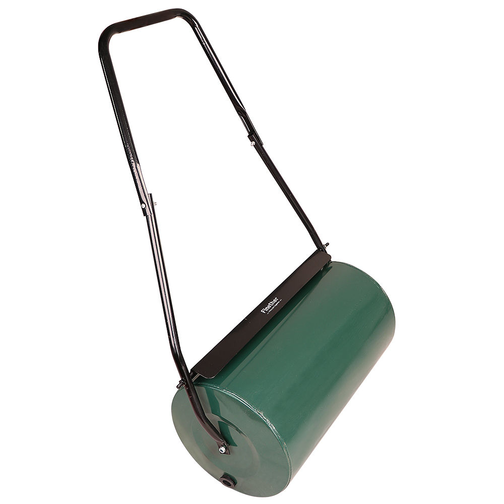 Rouleau à Gazon avec Brancard en Acier Remplissage Eau ou Sable Vert 48 L Cdiscount Jardin
